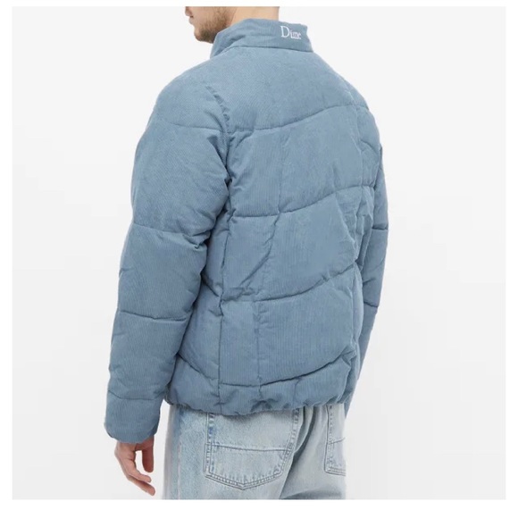 DIME CORDUROY WAVE PUFFER